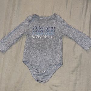 Calvin Klein baby onesie